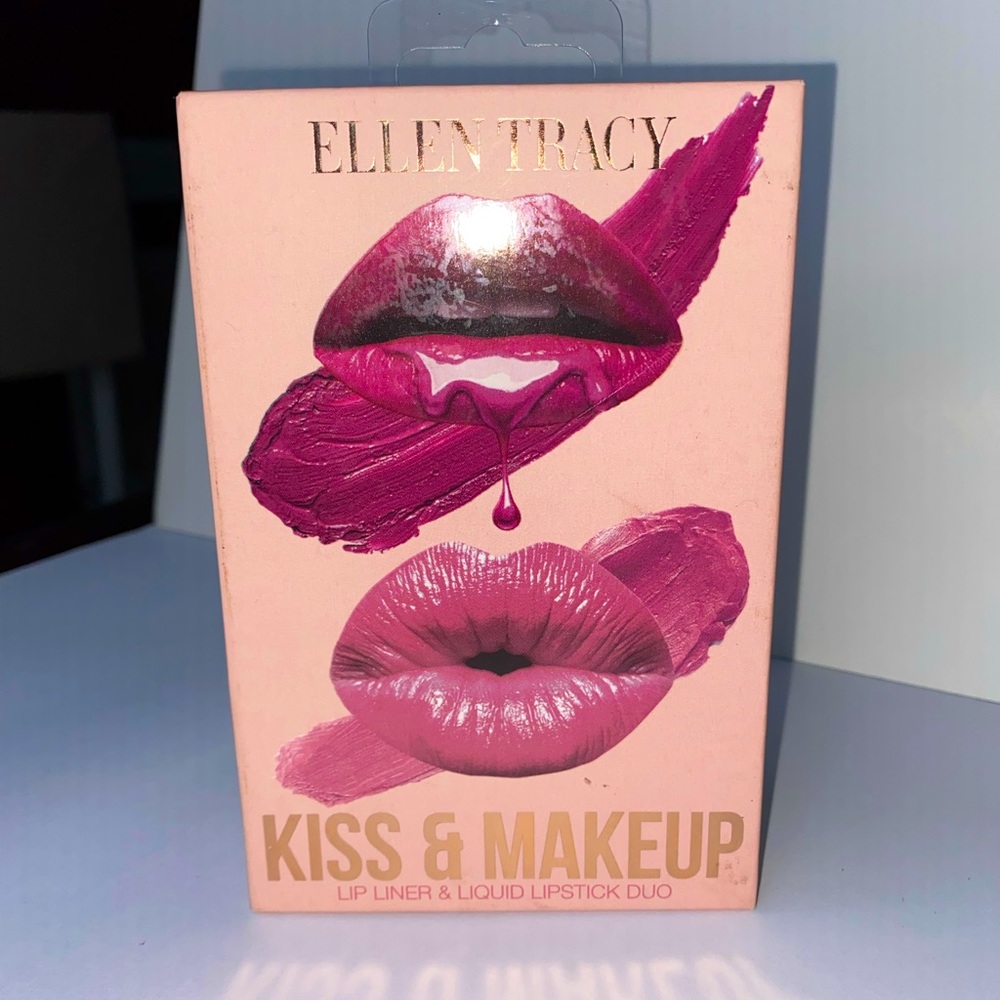 Ellen Tracy Lip Liner & Liquid Lipstick Duo Set